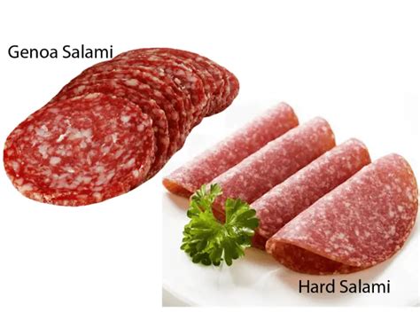 genoa salami vs hard salami